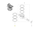 Anel De Segmento Do Pistão para Renault Master 2014 até 2025 - Cód. 120335489R