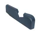 Moldura Lateral Do Banco Lado Direito para Renault Sandero 2014 até 2023 - Cód. 873313315R