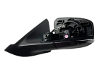 Retrovisor Esquerdo Manual Com Pisca para Renault Kwid 2018 até 2023 - Cód. 963024352R