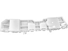 Suporte de Para-Choque Renault Sandero 1.6 8V - 2015 até 2017 - - Cód. 622237883R